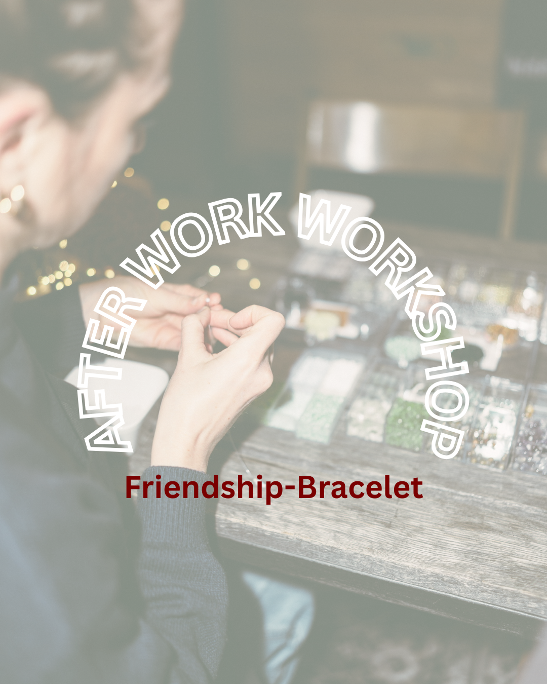 Friendship-Bracelet Workshop am 09.04.2026 von 18:00 bis 19:00