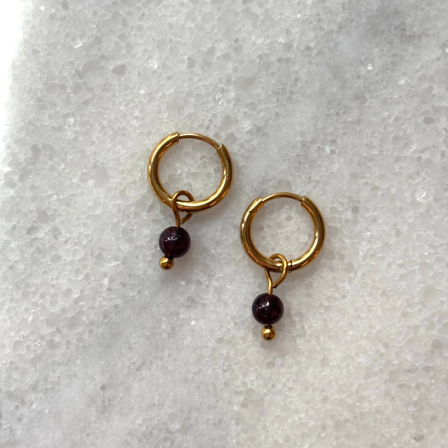 Ohrringe Mini Bordeaux