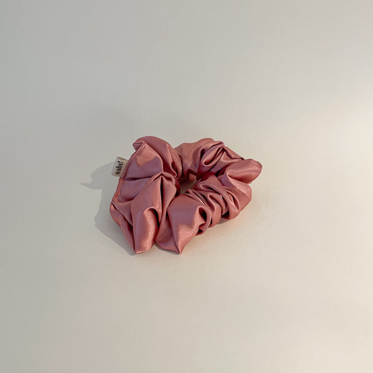 Scrunchie Satin Dusty Pink